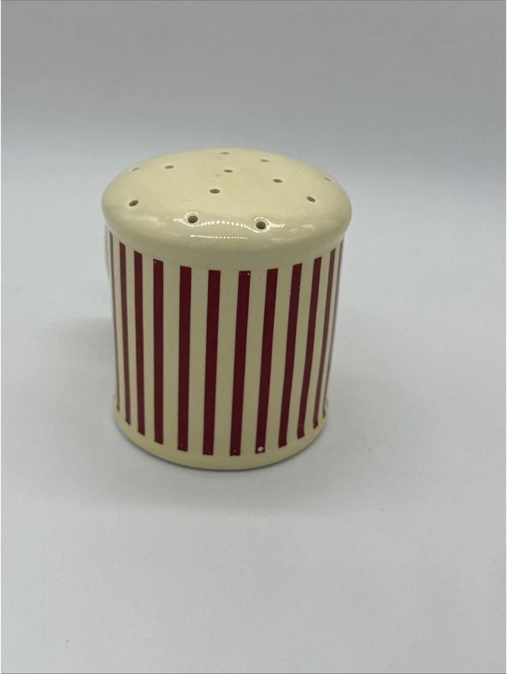 Striped 3.5” Popcorn Salt Shaker with Handle MSRF Design Studio